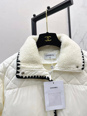 Stand-up collar down jacket