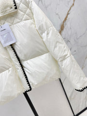 Stand-up collar down jacket