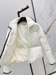 Stand-up collar down jacket