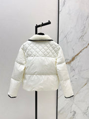 Stand-up collar down jacket