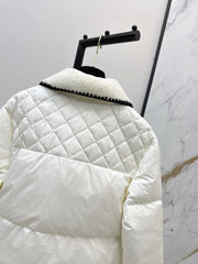 Stand-up collar down jacket