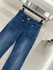 Distressed Stretch Jeans