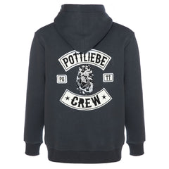 Hoodie "Pottliebe Crew" Dark Indigo Grey