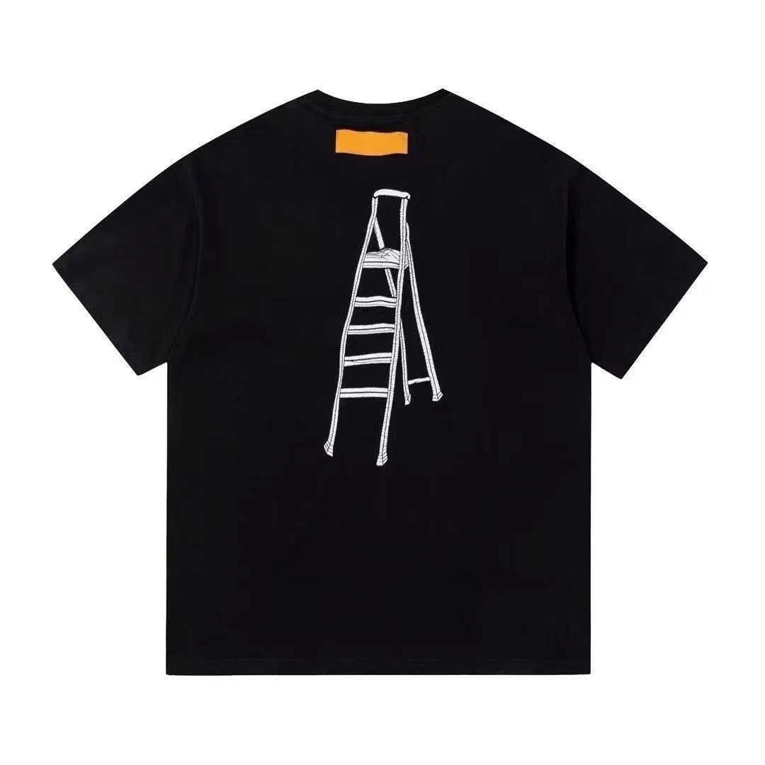 letter hammer print T-shirt