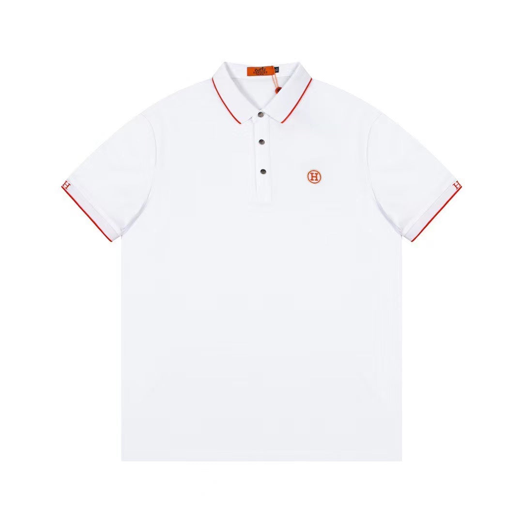 New chest printed polo shirt