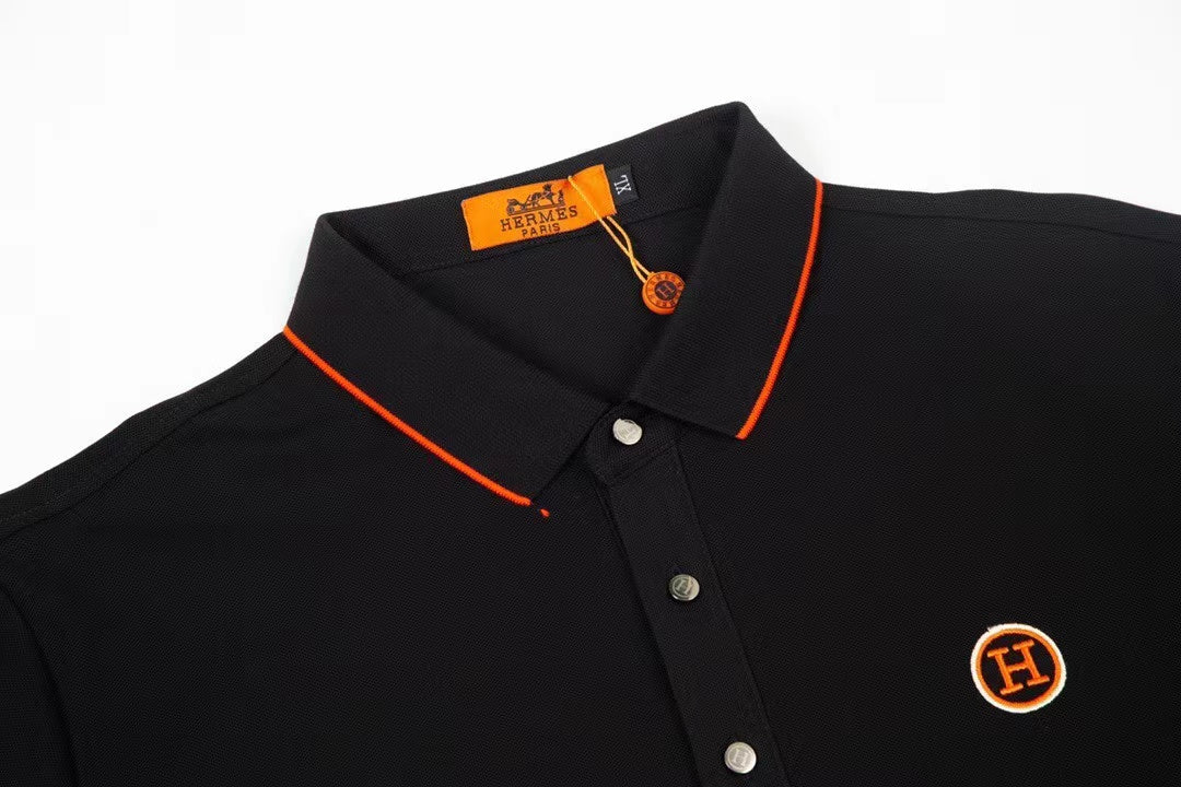 New chest printed polo shirt