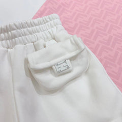 Pink and white children's clothing set