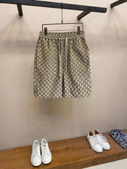 Classic  jacquard print shorts