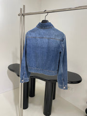 Denim blue jacket