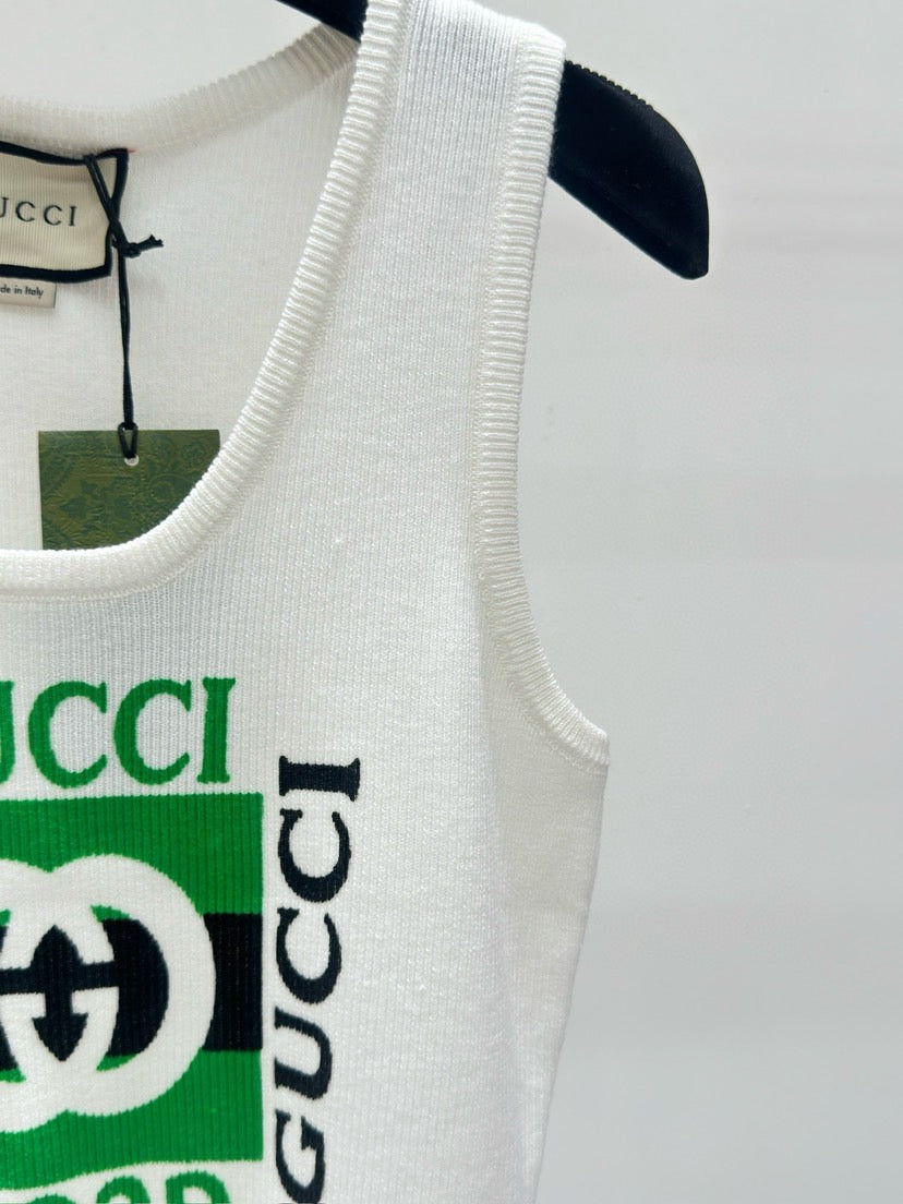 Green Logo Vest