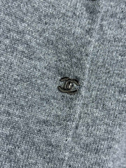 Cashmere cardigan with school bag buckle