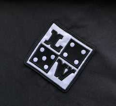 New dice embroidered cotton