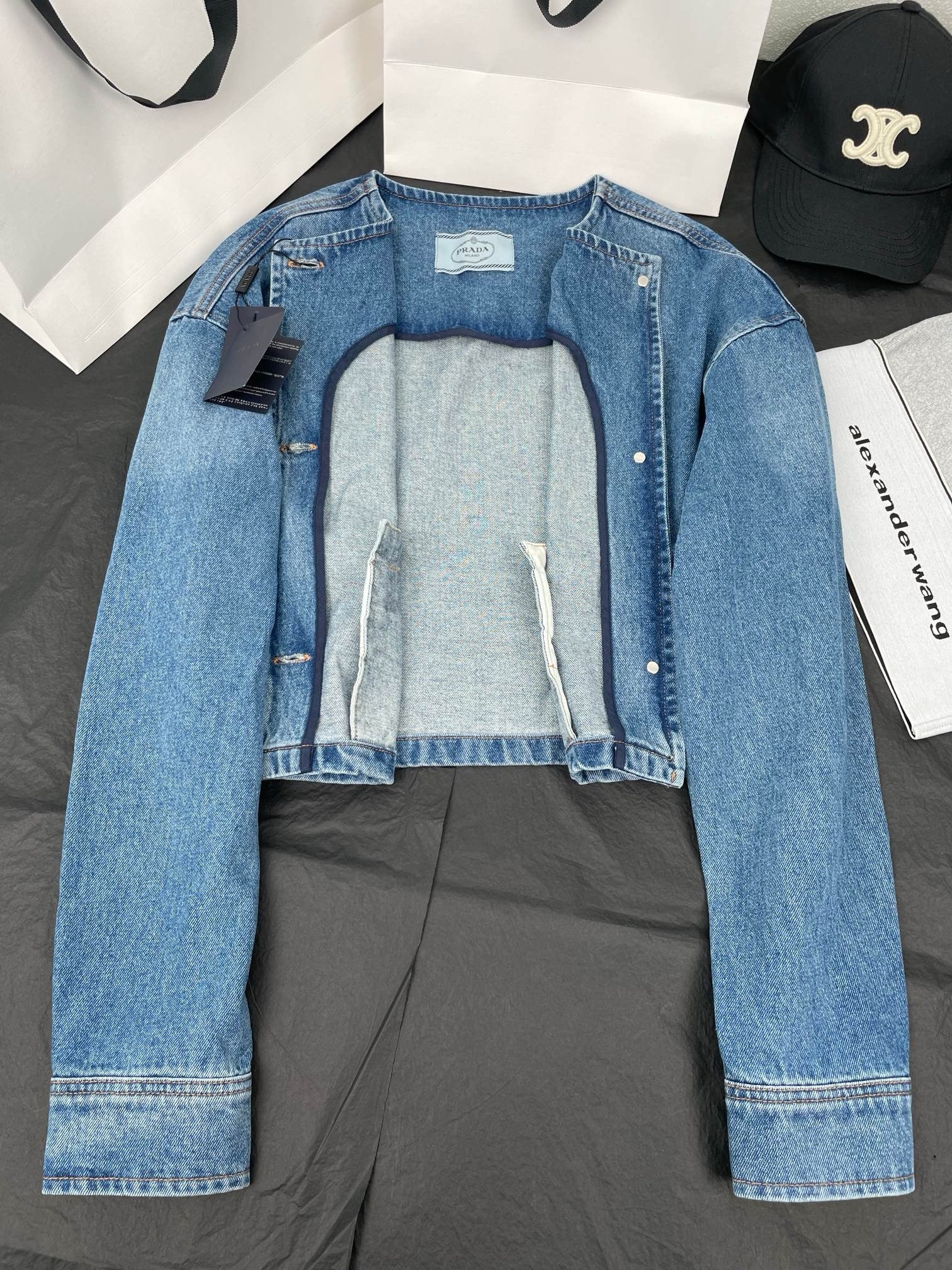 Denim blue jacket