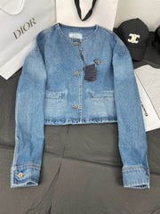 Denim blue jacket