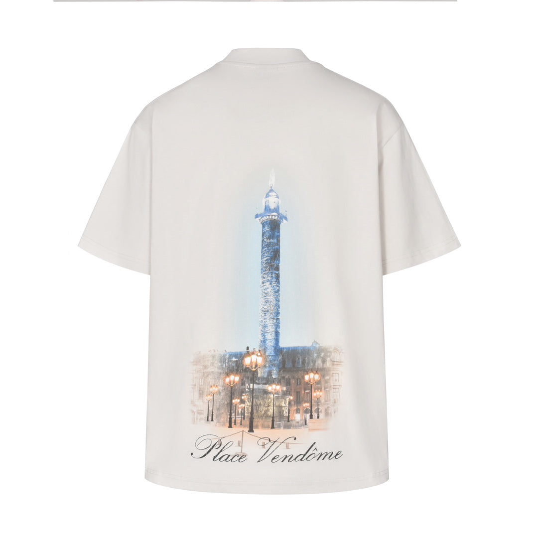 Vogue lighthouse print short sleeves