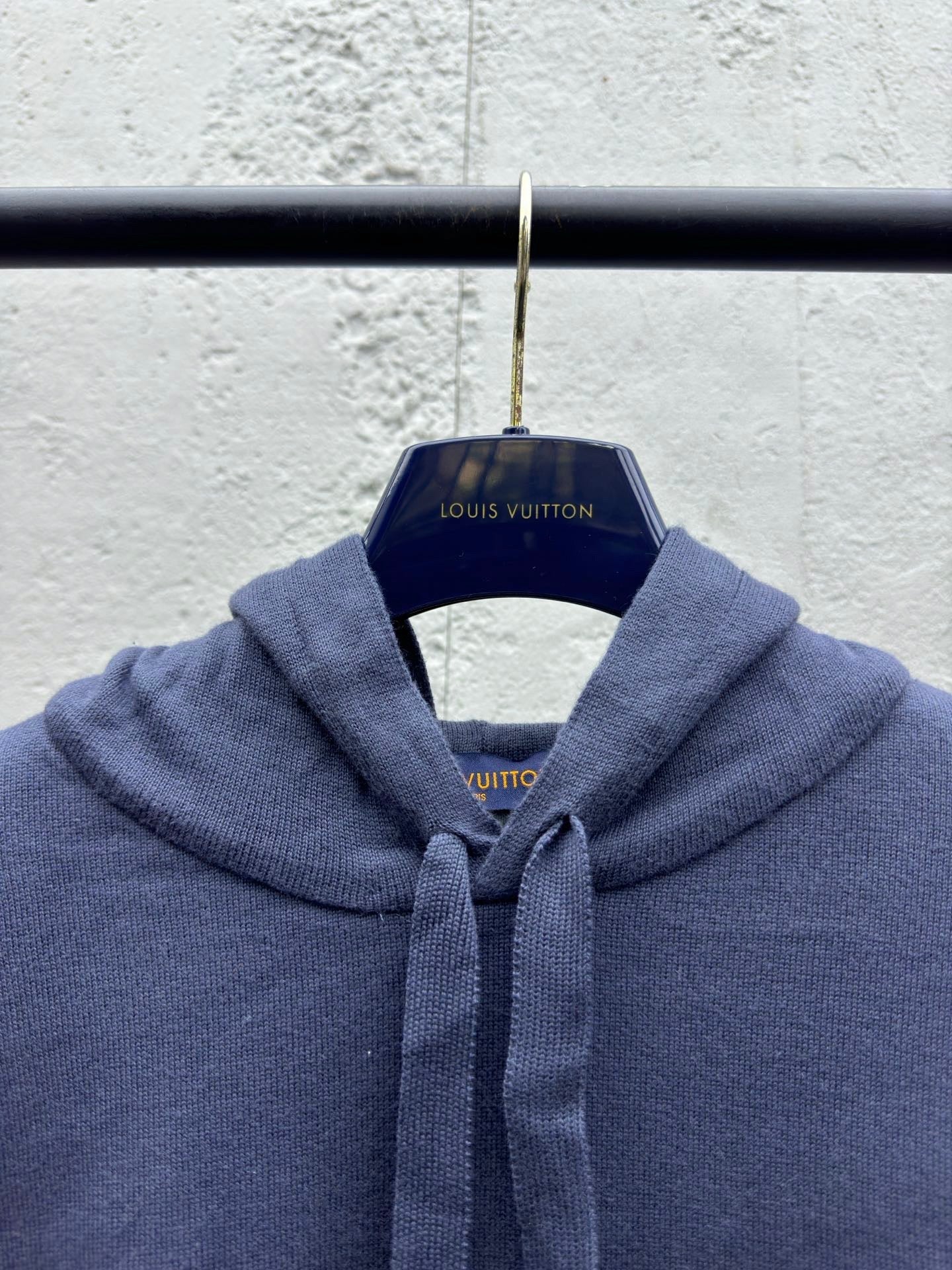 Gradient print hooded sweatshirt