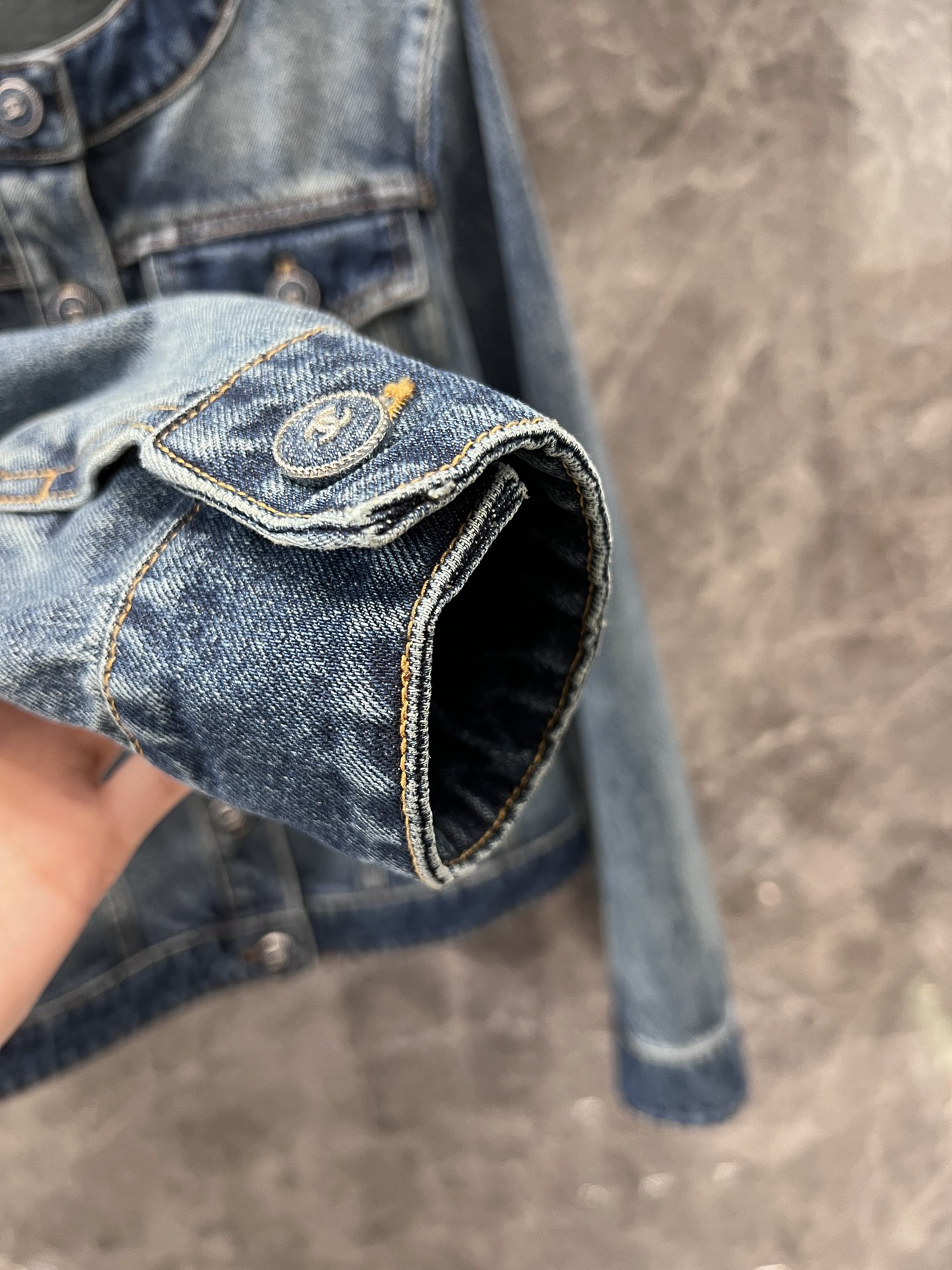 Craft washed denim jacket