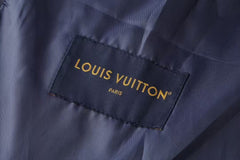 Dark blue simple jacket