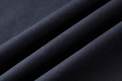 Dark blue simple jacket