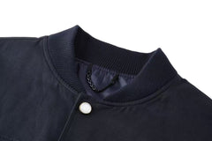 Dark blue simple jacket
