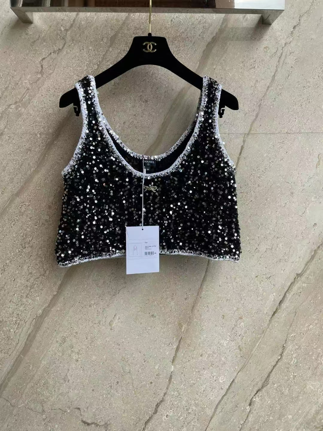 Sequined Camisole Set