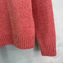 New color block embroidered sweater