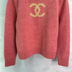 New color block embroidered sweater