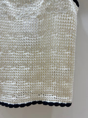 Hollow Lace-Up Vest
