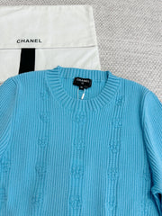 Lace-up pullover sweater