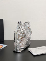 small silver bag