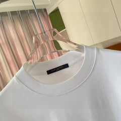 Personalized letter logo print short sleeves