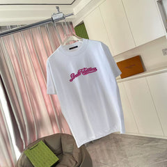 Personalized letter logo print short sleeves