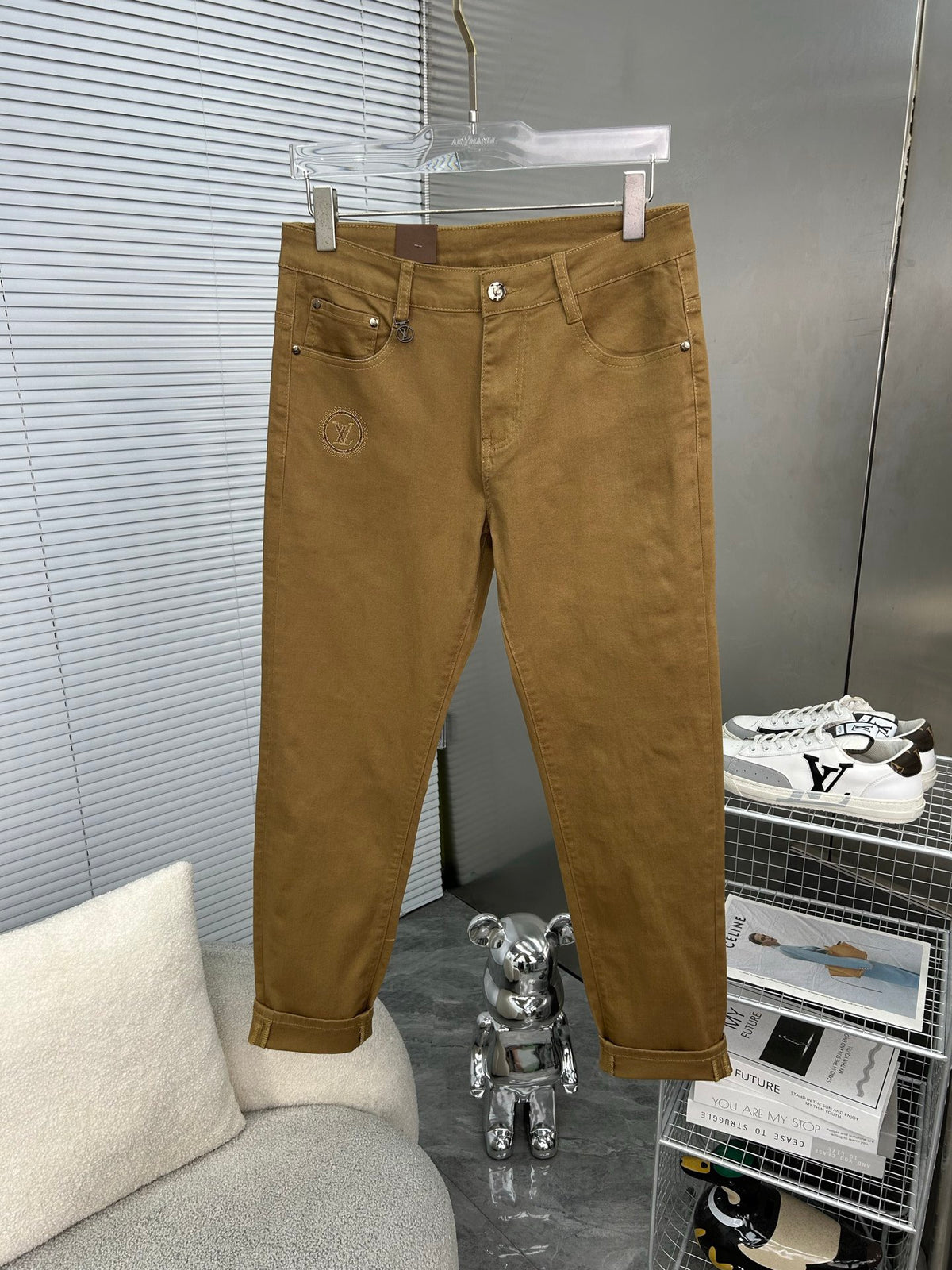 Brown jeans
