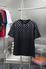 Presbyopia gradient short-sleeved T-shirt