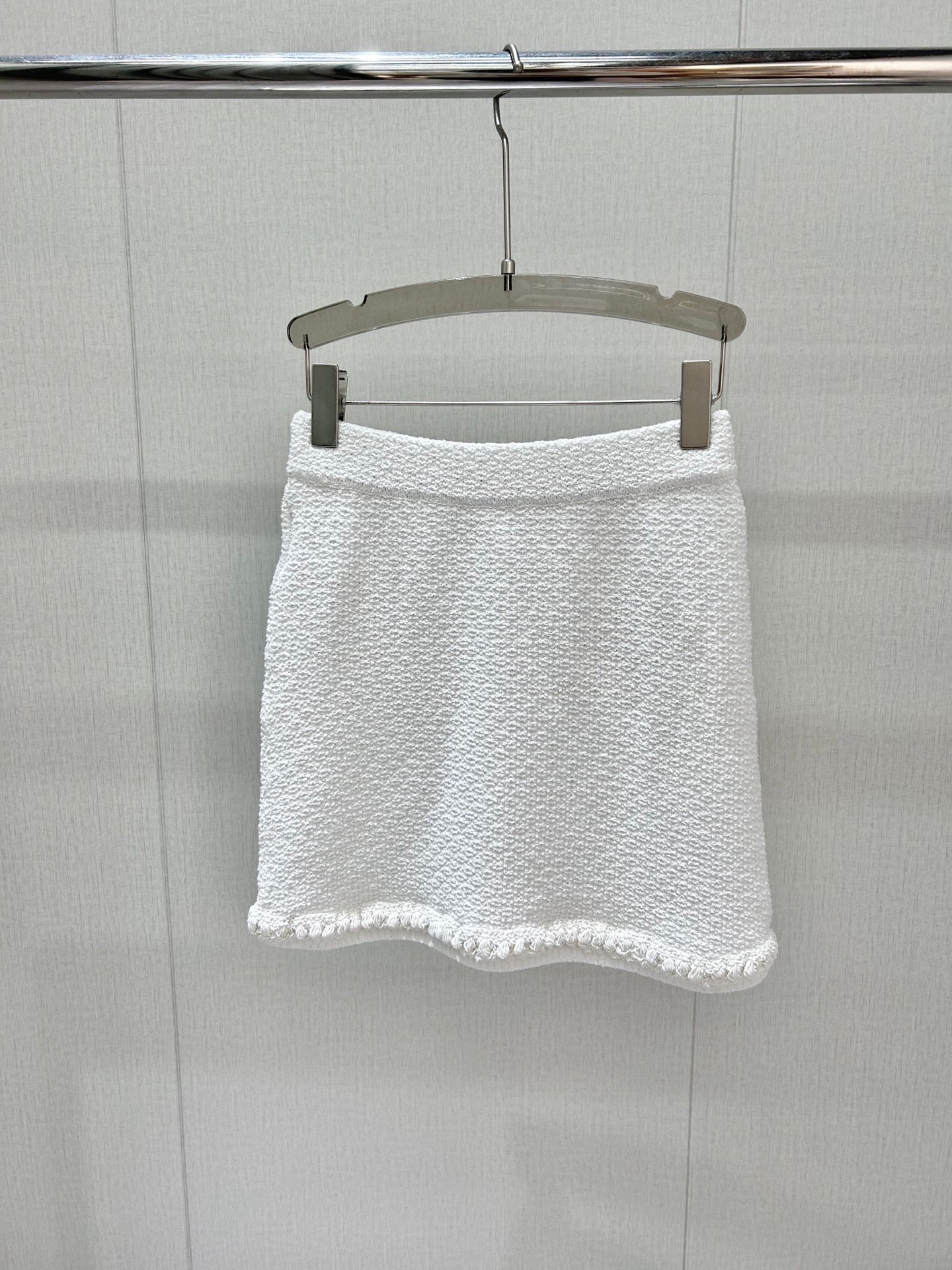 Lapel knitted skirt