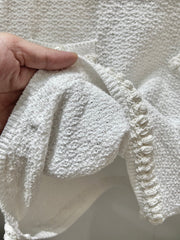 Lapel knitted skirt