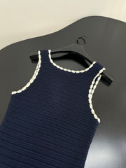 Crochet vest dress