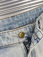 Printed lettering shorts