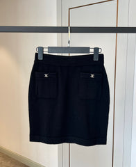 Snap Button Skirt