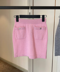 Snap Button Skirt