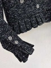 Ruffled jacket-skirt