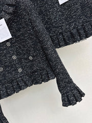 Ruffled jacket-skirt