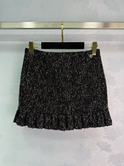 Ruffled jacket-skirt