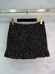 Ruffled jacket-skirt