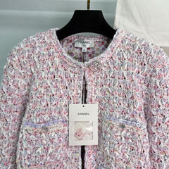 Pink braided jacket