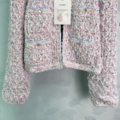 Pink braided jacket