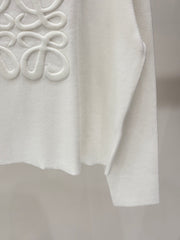 3D pattern sweater