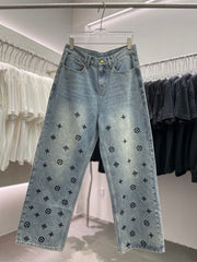 3D Embroidered pant