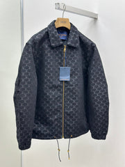 Waisted Jacquard Jacket