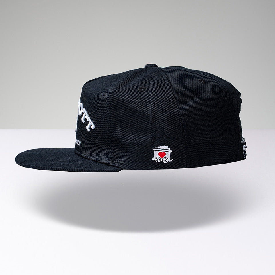 Ruhrpott Snapback - Black White